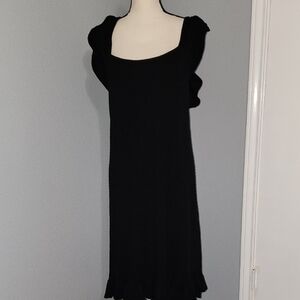 NWOT "House Of Harlow" Elegant Black Knit Dress Sz XL